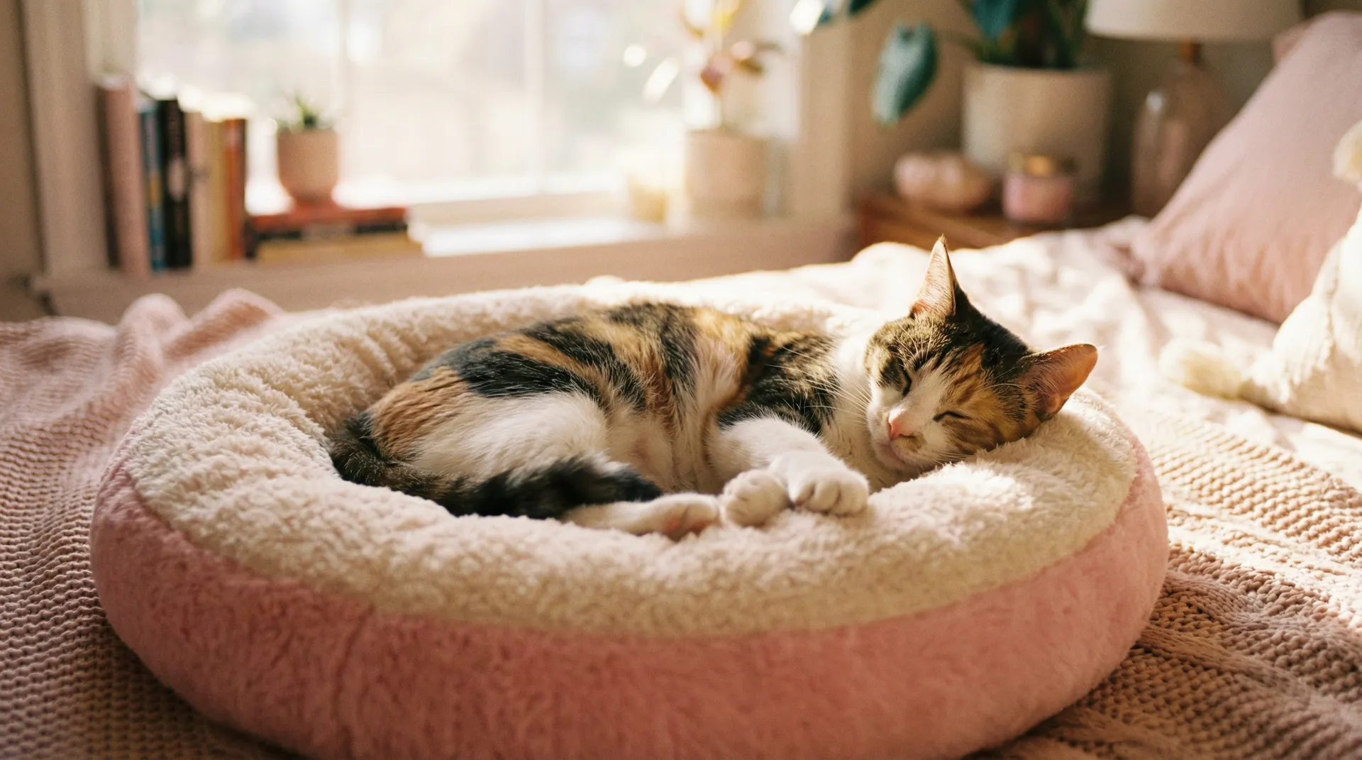 三花猫安静入睡 - 小倩的自我改造日记最新更新